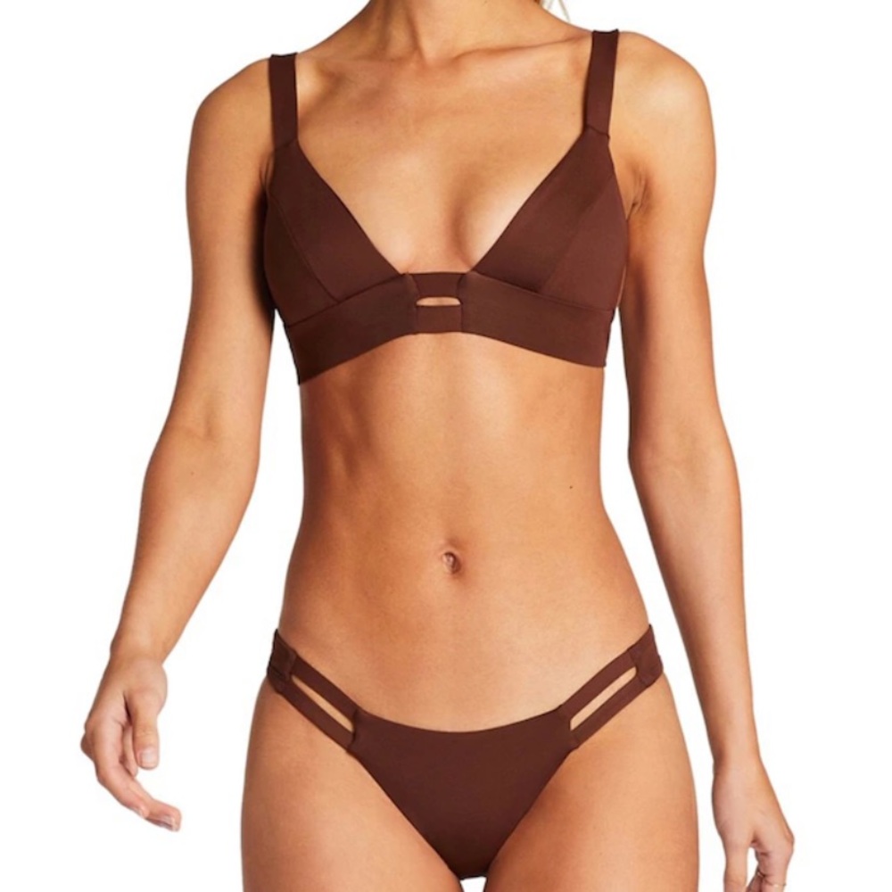 Vitamin A Neutra Brown Bikini set
